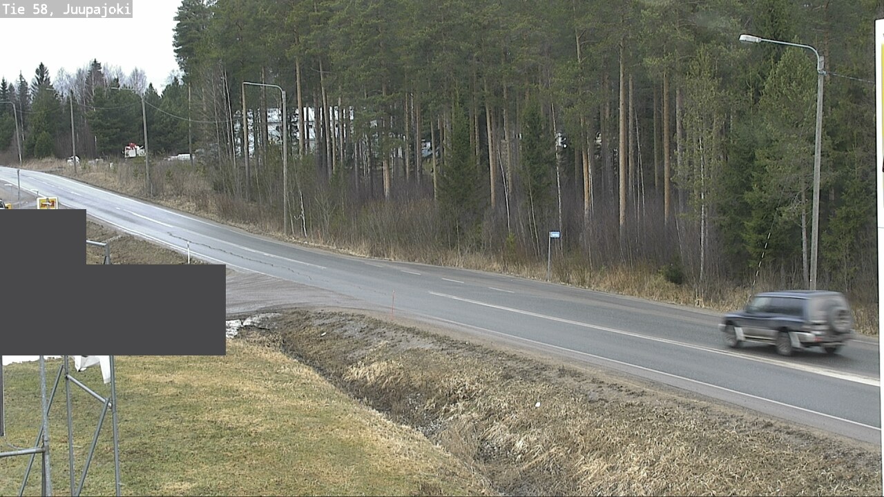 Weather Camera Image Road 58 Juupajoki, Juupajoki, Pirkanmaa
