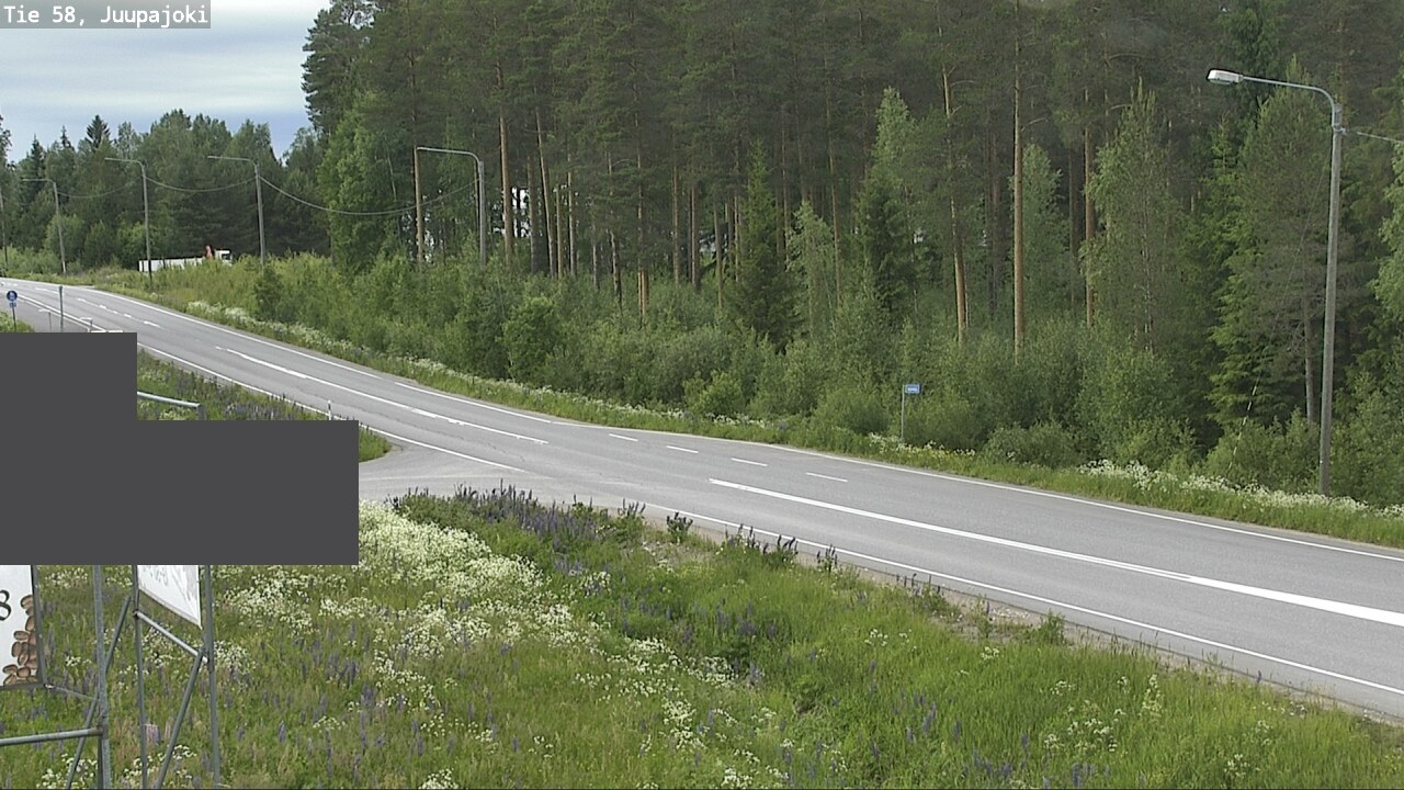 Weather Camera Image Road 58 Juupajoki, Juupajoki, Pirkanmaa