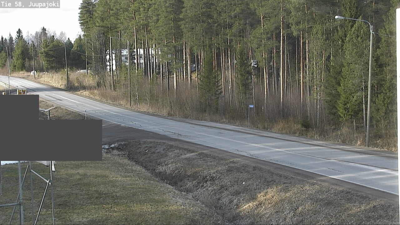 Weather Camera Image Road 58 Juupajoki, Juupajoki, Pirkanmaa