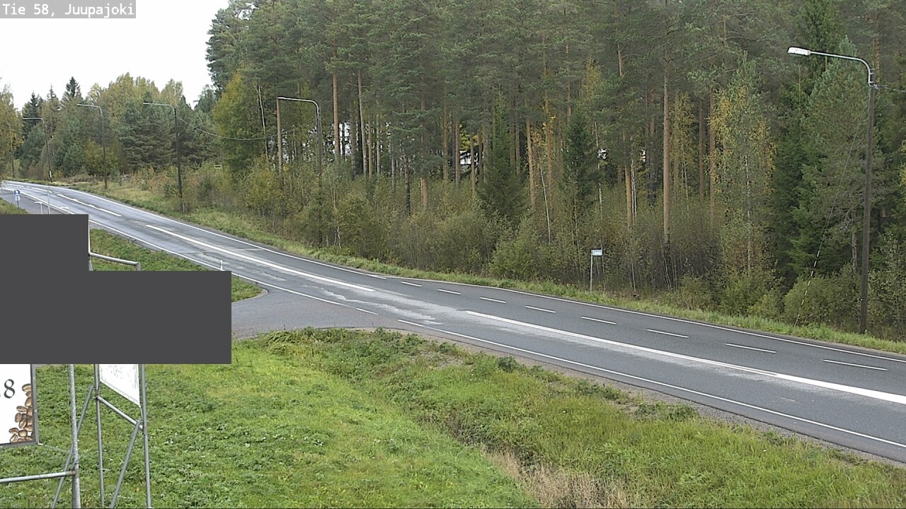 Weather Camera Image Road 58 Juupajoki, Juupajoki, Pirkanmaa