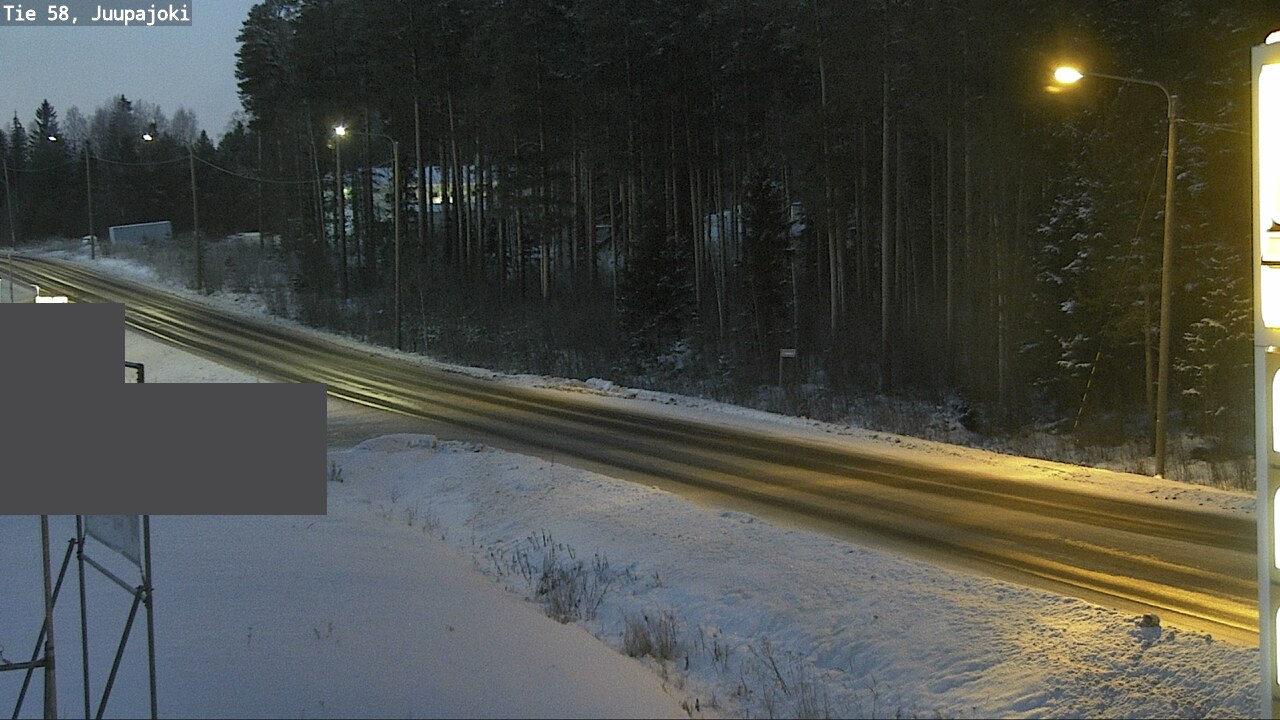 Weather Camera Image Road 58 Juupajoki, Juupajoki, Pirkanmaa