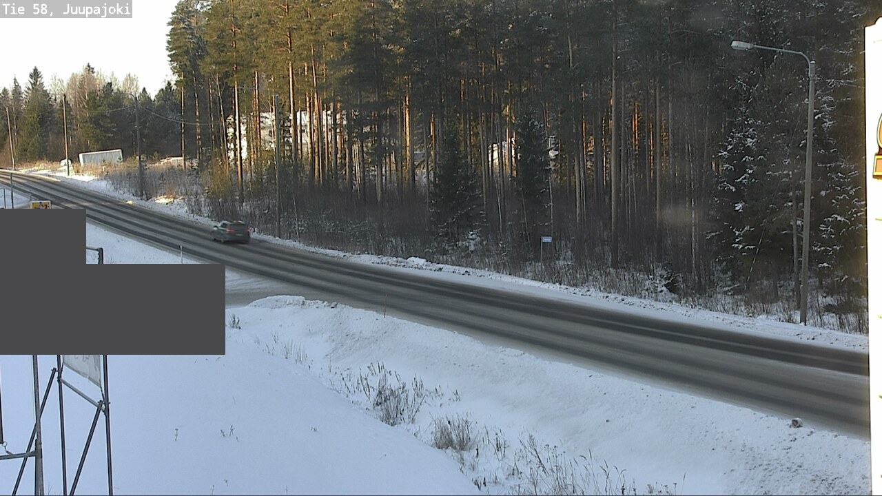 Weather Camera Image Road 58 Juupajoki, Juupajoki, Pirkanmaa