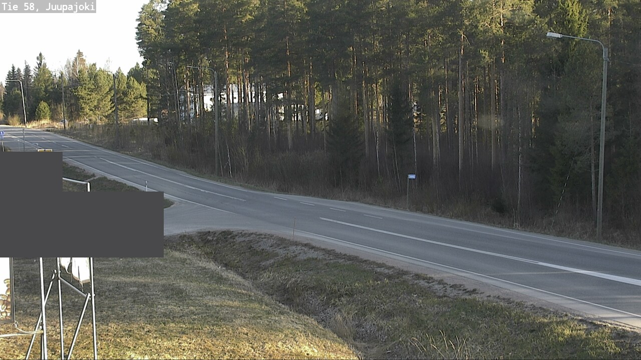 Weather Camera Image Road 58 Juupajoki, Juupajoki, Pirkanmaa
