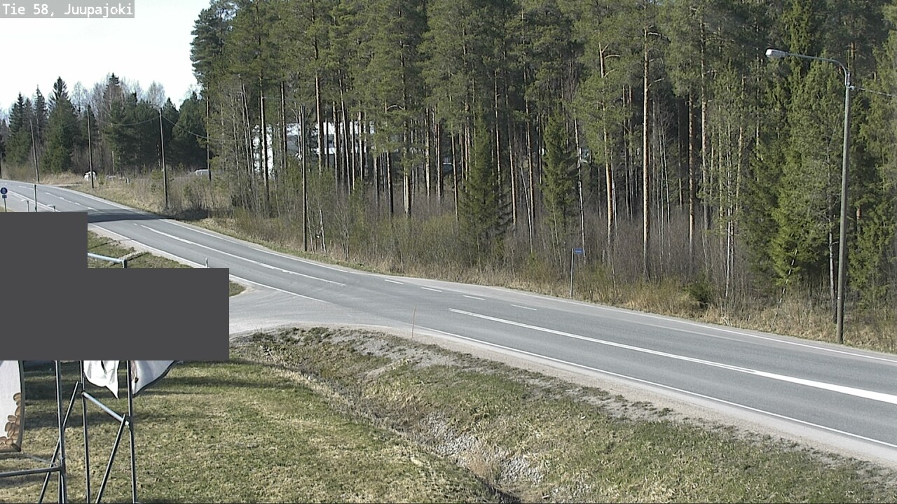 Weather Camera Image Road 58 Juupajoki, Juupajoki, Pirkanmaa