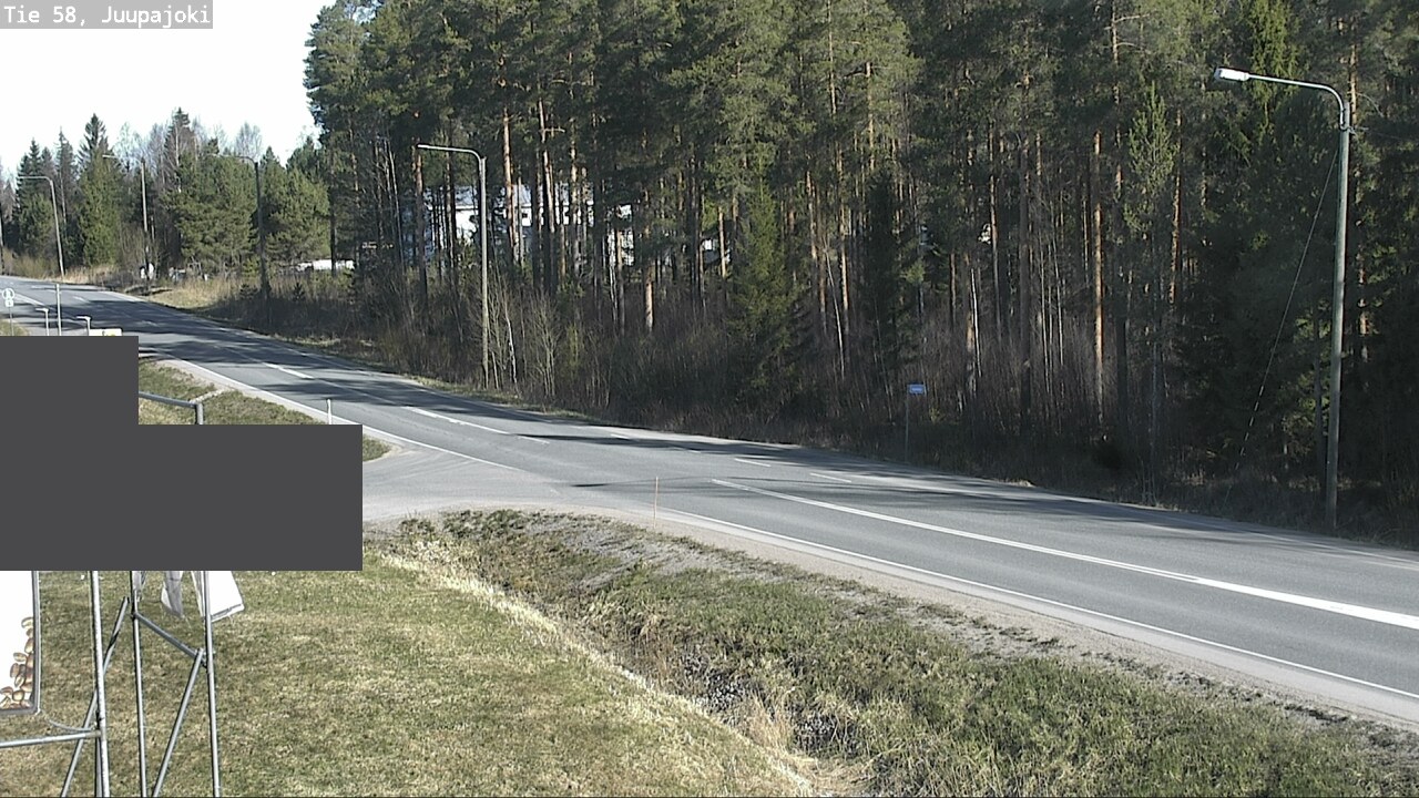 Weather Camera Image Road 58 Juupajoki, Juupajoki, Pirkanmaa