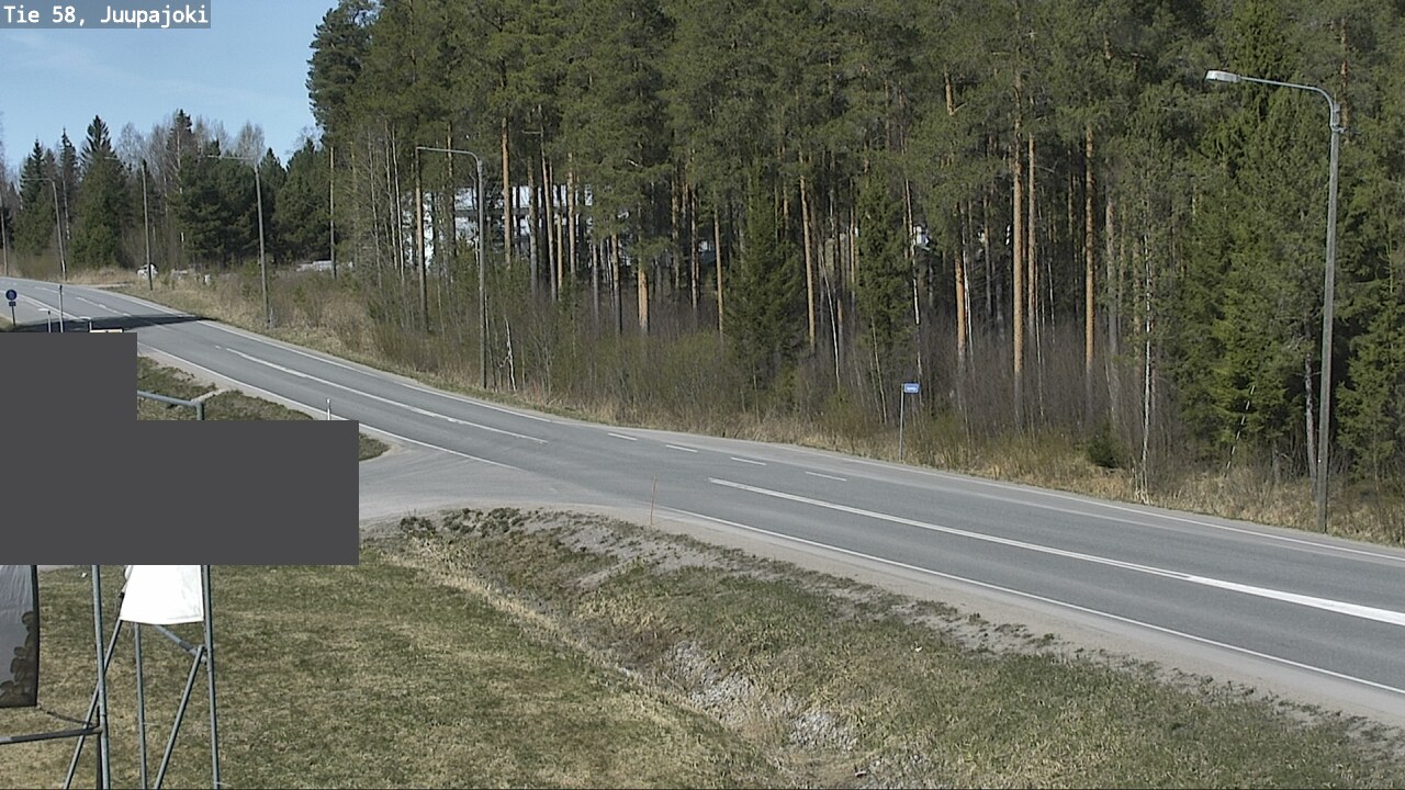 Weather Camera Image Road 58 Juupajoki, Juupajoki, Pirkanmaa