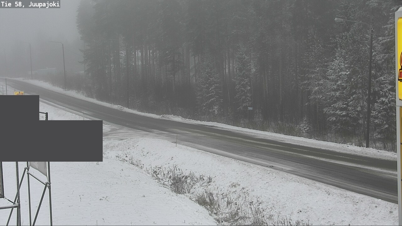 Weather Camera Image Väg 58 Juupajoki, Juupajoki, Pirkanmaa