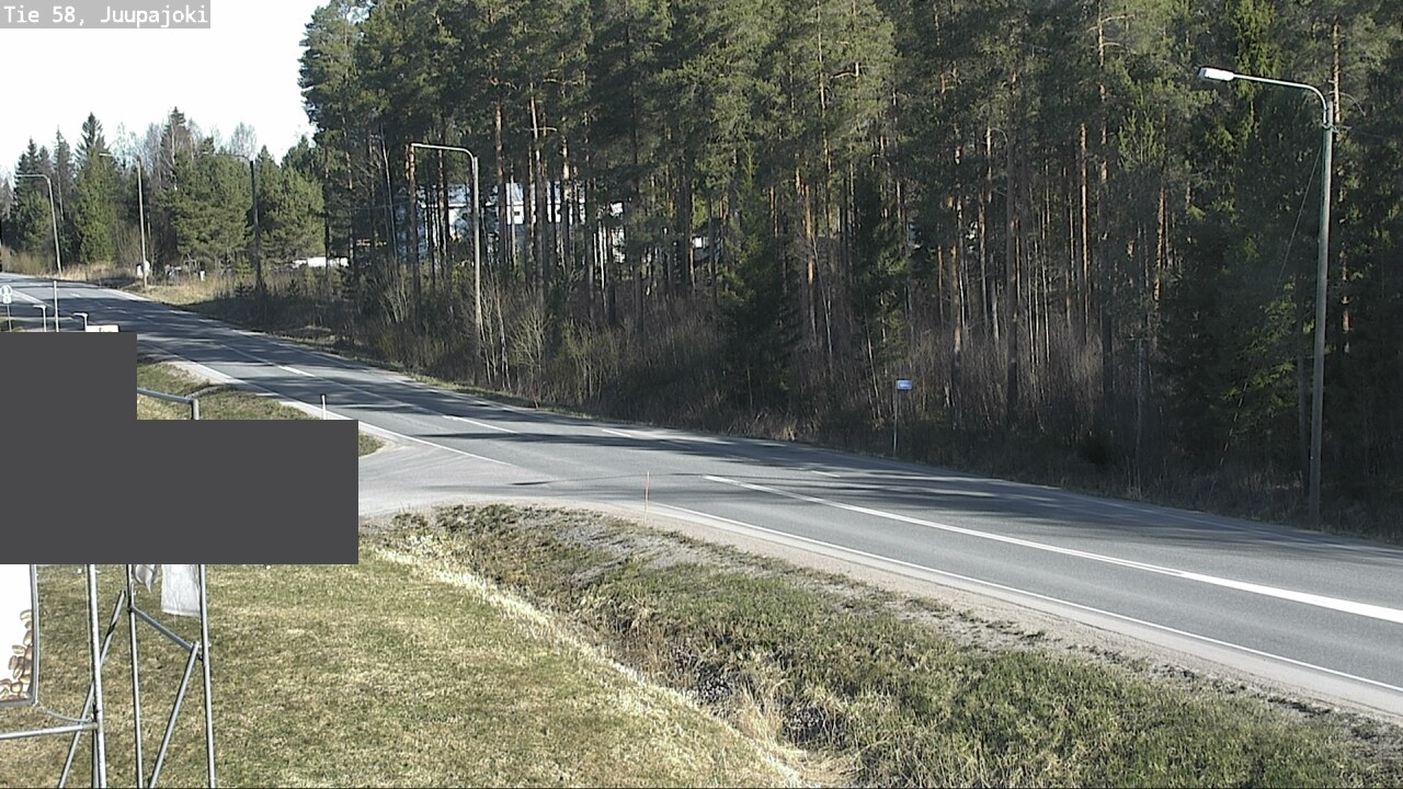 Weather Camera Image Road 58 Juupajoki, Juupajoki, Pirkanmaa