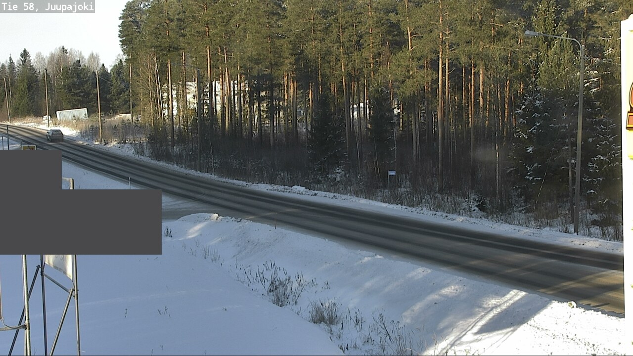 Weather Camera Image Väg 58 Juupajoki, Juupajoki, Pirkanmaa
