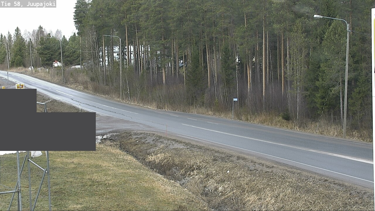 Weather Camera Image Road 58 Juupajoki, Juupajoki, Pirkanmaa