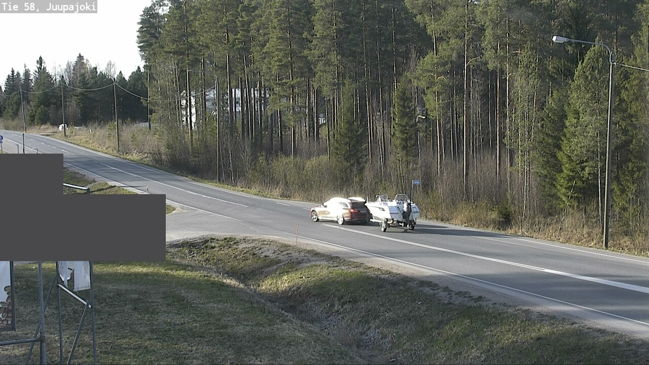 Weather Camera Image Road 58 Juupajoki, Juupajoki, Pirkanmaa