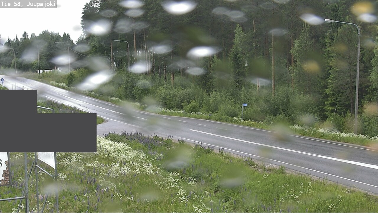 Weather Camera Image Väg 58 Juupajoki, Juupajoki, Pirkanmaa