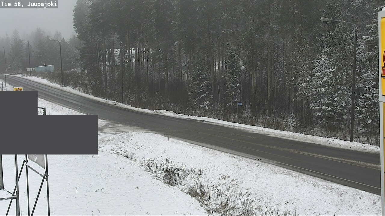 Weather Camera Image Väg 58 Juupajoki, Juupajoki, Pirkanmaa