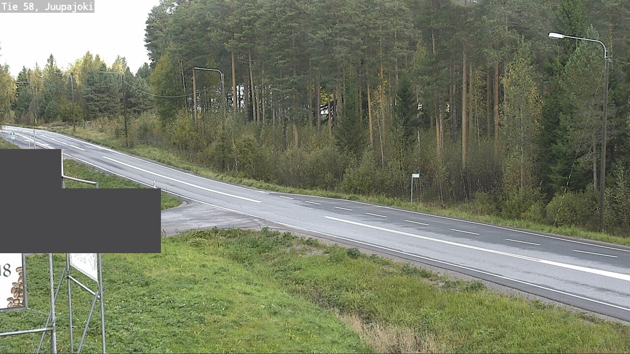 Weather Camera Image Väg 58 Juupajoki, Juupajoki, Pirkanmaa