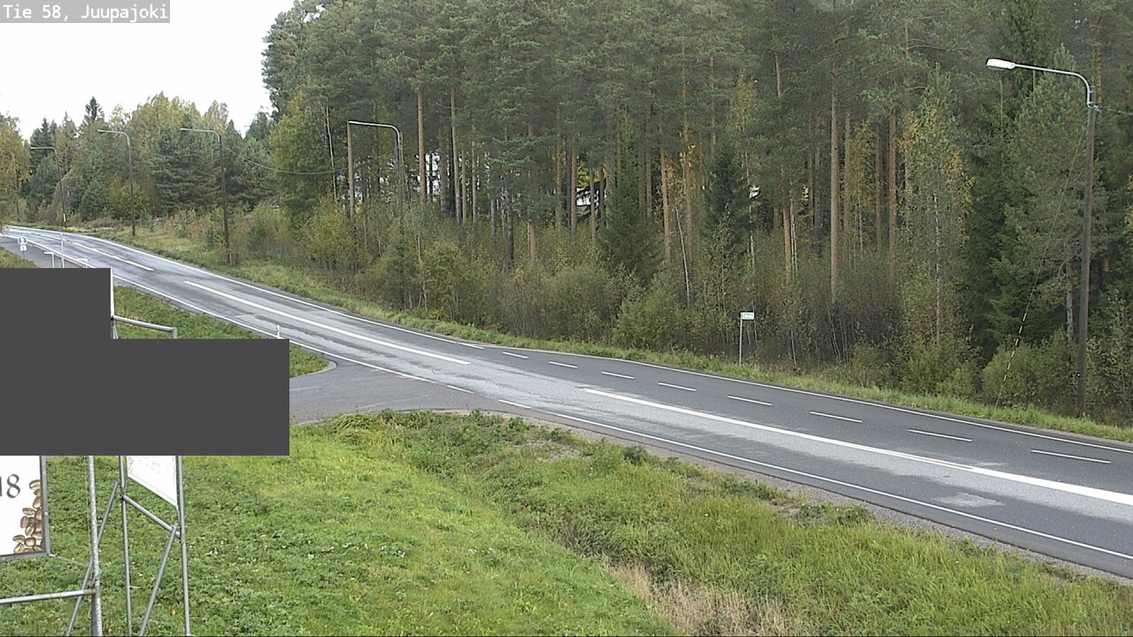 Weather Camera Image Road 58 Juupajoki, Juupajoki, Pirkanmaa