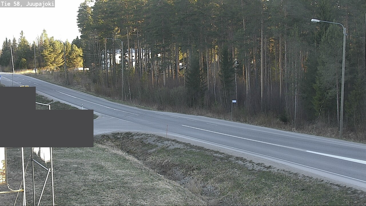 Weather Camera Image Road 58 Juupajoki, Juupajoki, Pirkanmaa