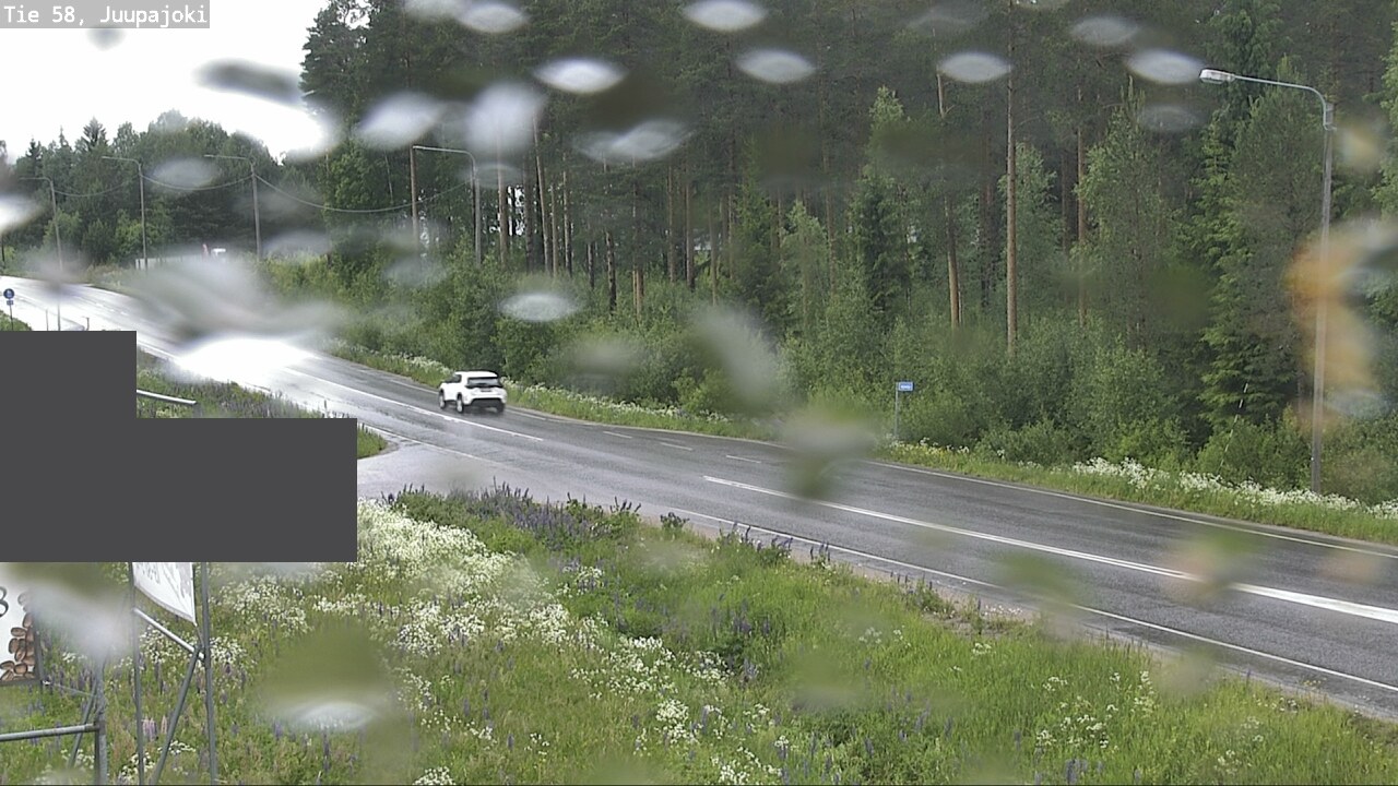 Weather Camera Image Väg 58 Juupajoki, Juupajoki, Pirkanmaa