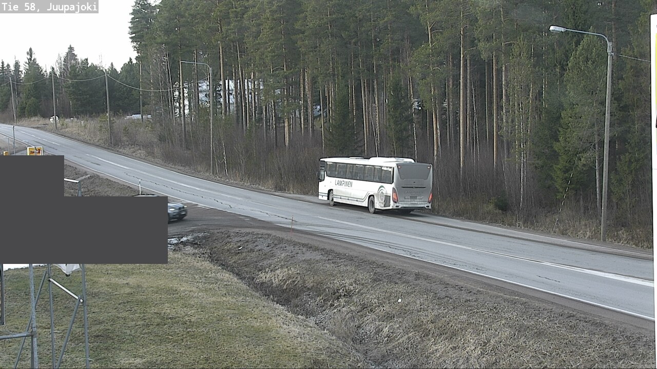 Weather Camera Image Road 58 Juupajoki, Juupajoki, Pirkanmaa