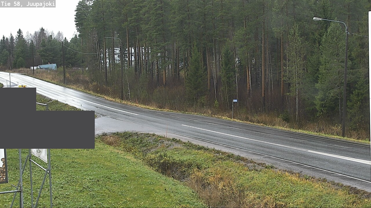 Weather Camera Image Väg 58 Juupajoki, Juupajoki, Pirkanmaa
