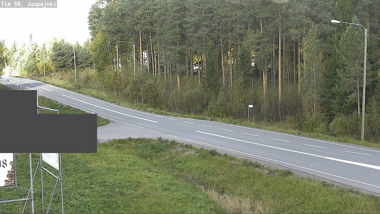 Weather Camera Image Väg 58 Juupajoki, Juupajoki, Pirkanmaa