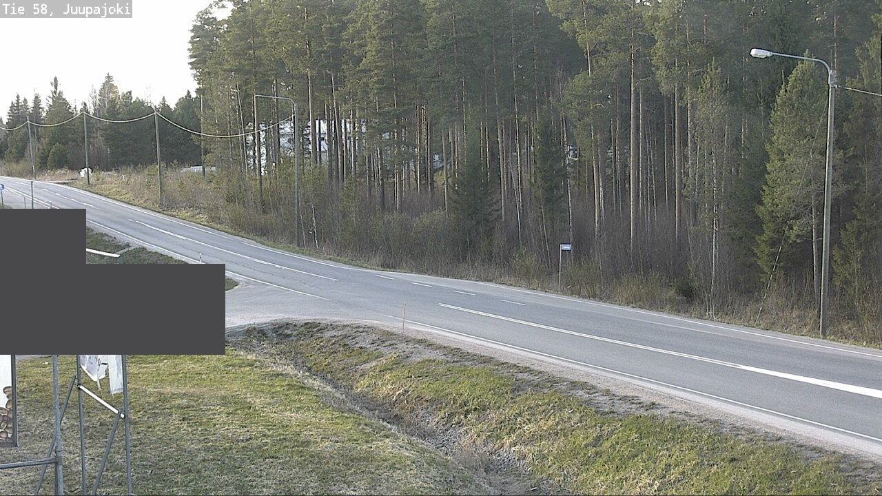 Weather Camera Image Road 58 Juupajoki, Juupajoki, Pirkanmaa