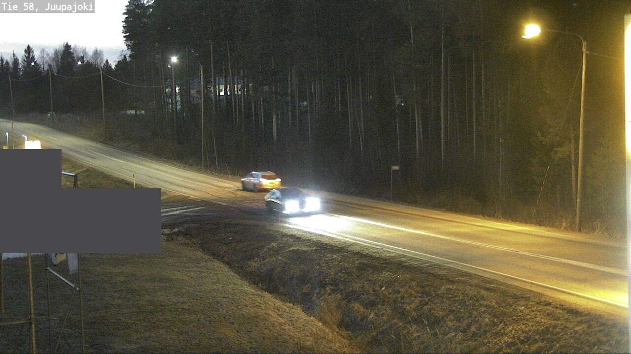 Weather Camera Image Väg 58 Juupajoki, Juupajoki, Pirkanmaa