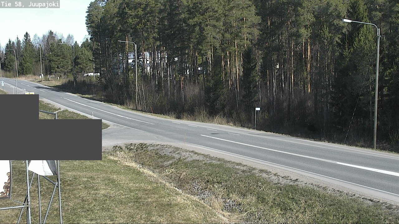 Weather Camera Image Road 58 Juupajoki, Juupajoki, Pirkanmaa