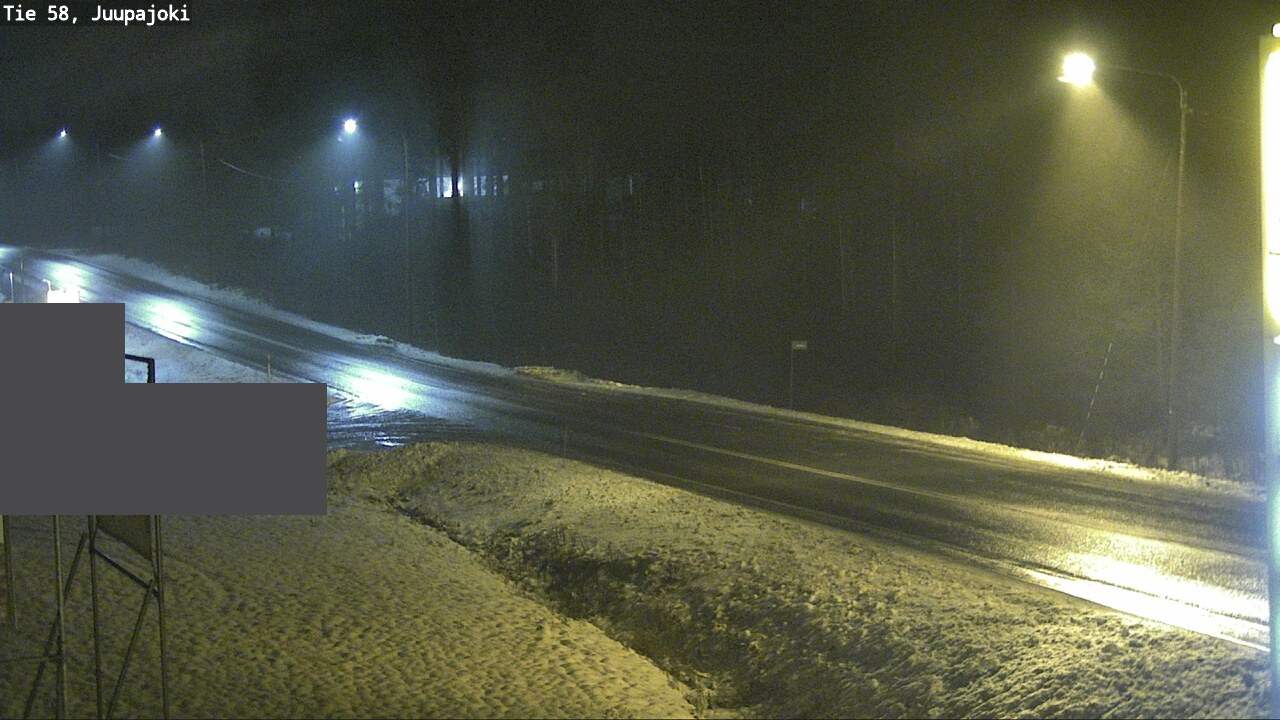 Weather Camera Image Väg 58 Juupajoki, Juupajoki, Pirkanmaa