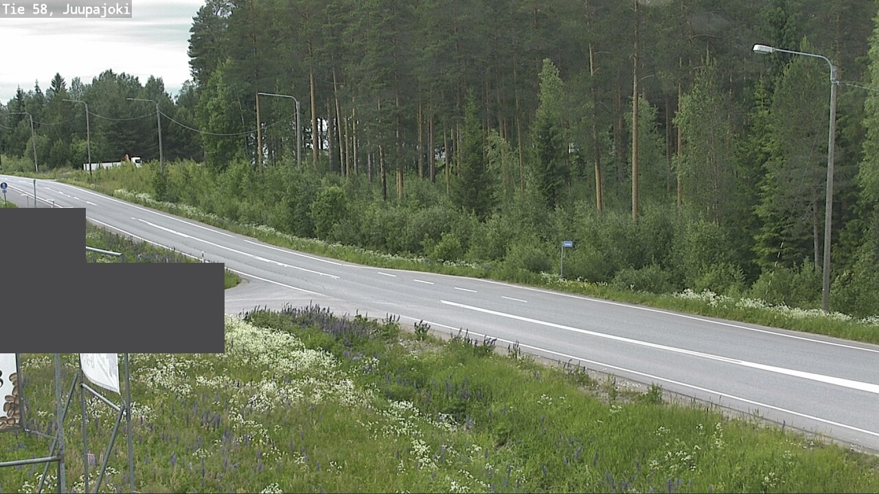 Weather Camera Image Road 58 Juupajoki, Juupajoki, Pirkanmaa