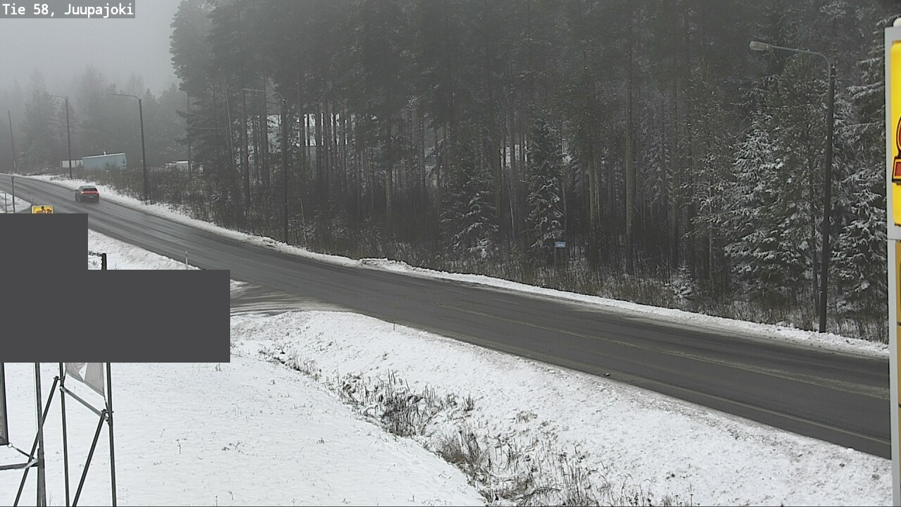 Weather Camera Image Väg 58 Juupajoki, Juupajoki, Pirkanmaa