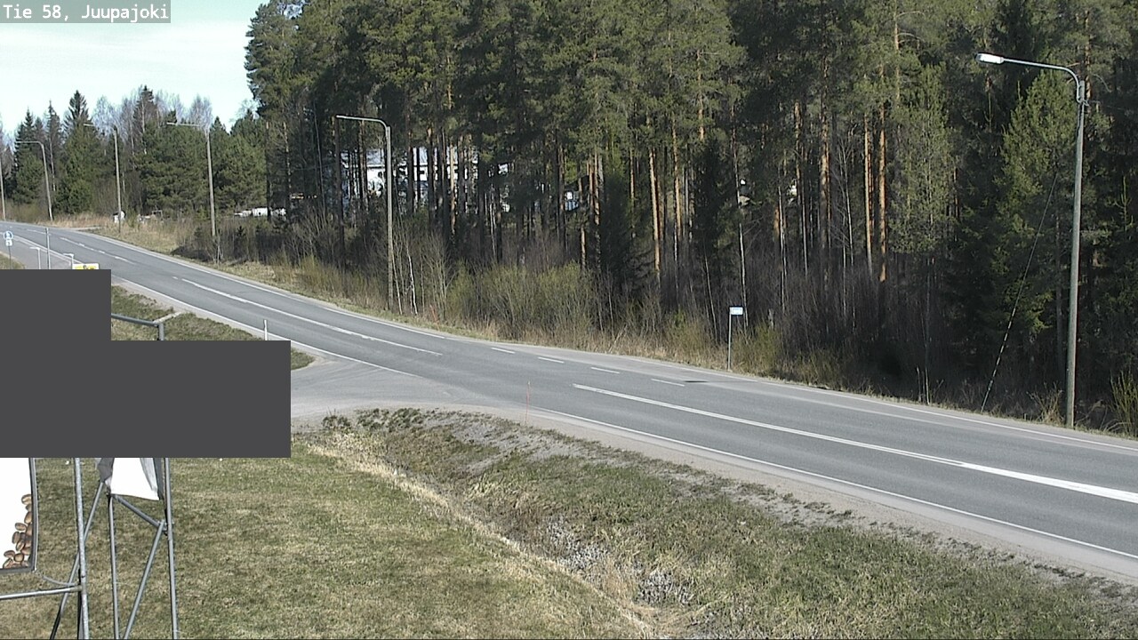Weather Camera Image Road 58 Juupajoki, Juupajoki, Pirkanmaa