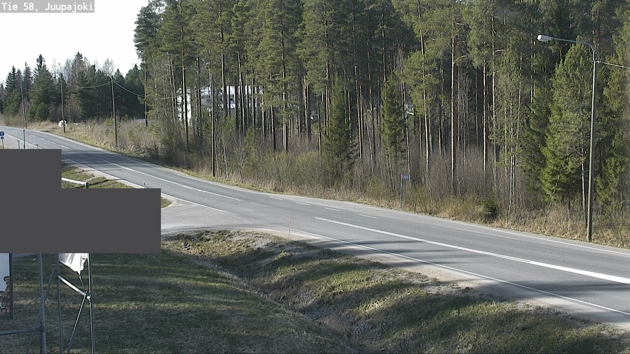 Weather Camera Image Road 58 Juupajoki, Juupajoki, Pirkanmaa