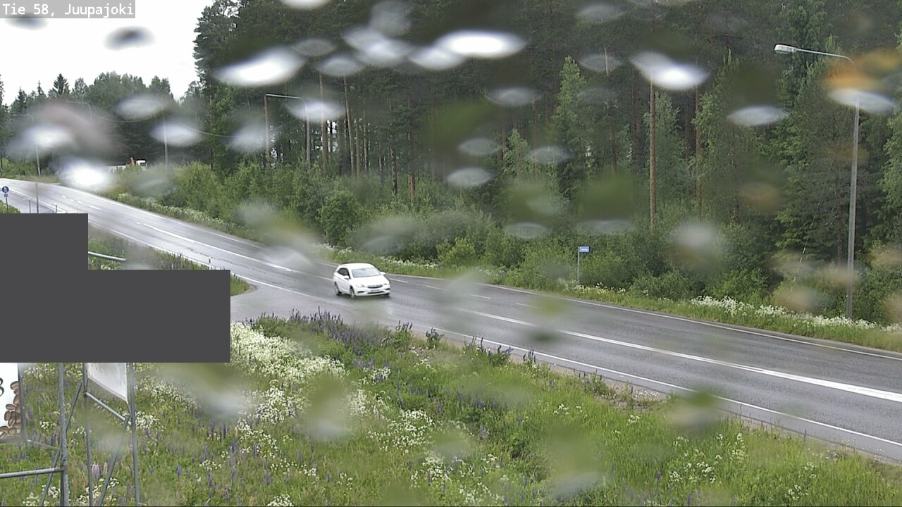 Weather Camera Image Väg 58 Juupajoki, Juupajoki, Pirkanmaa