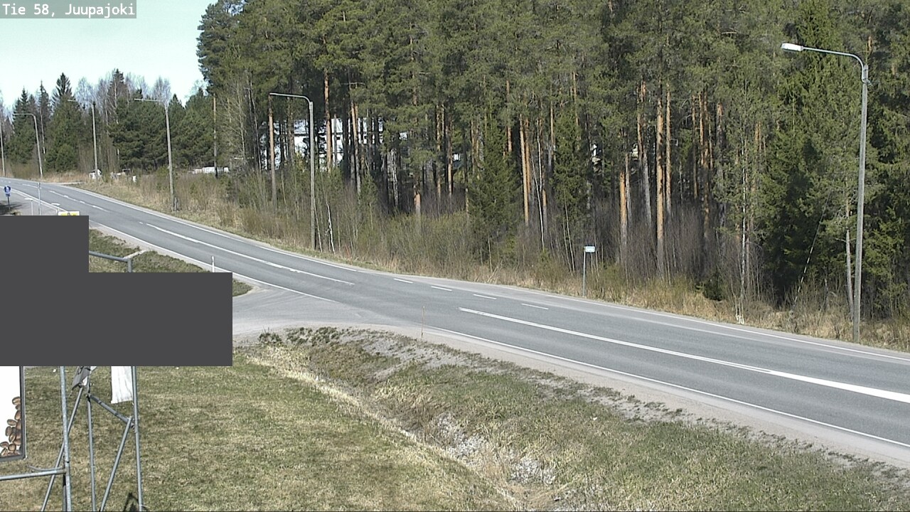 Weather Camera Image Road 58 Juupajoki, Juupajoki, Pirkanmaa