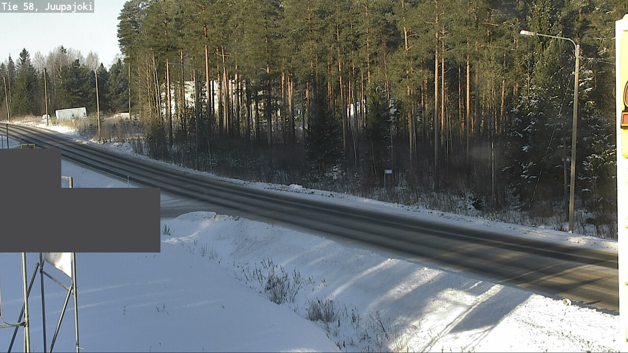 Weather Camera Image Väg 58 Juupajoki, Juupajoki, Pirkanmaa