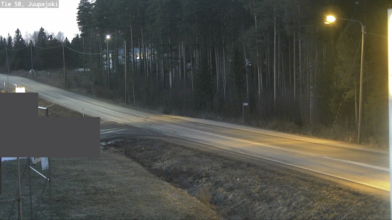 Weather Camera Image Väg 58 Juupajoki, Juupajoki, Pirkanmaa