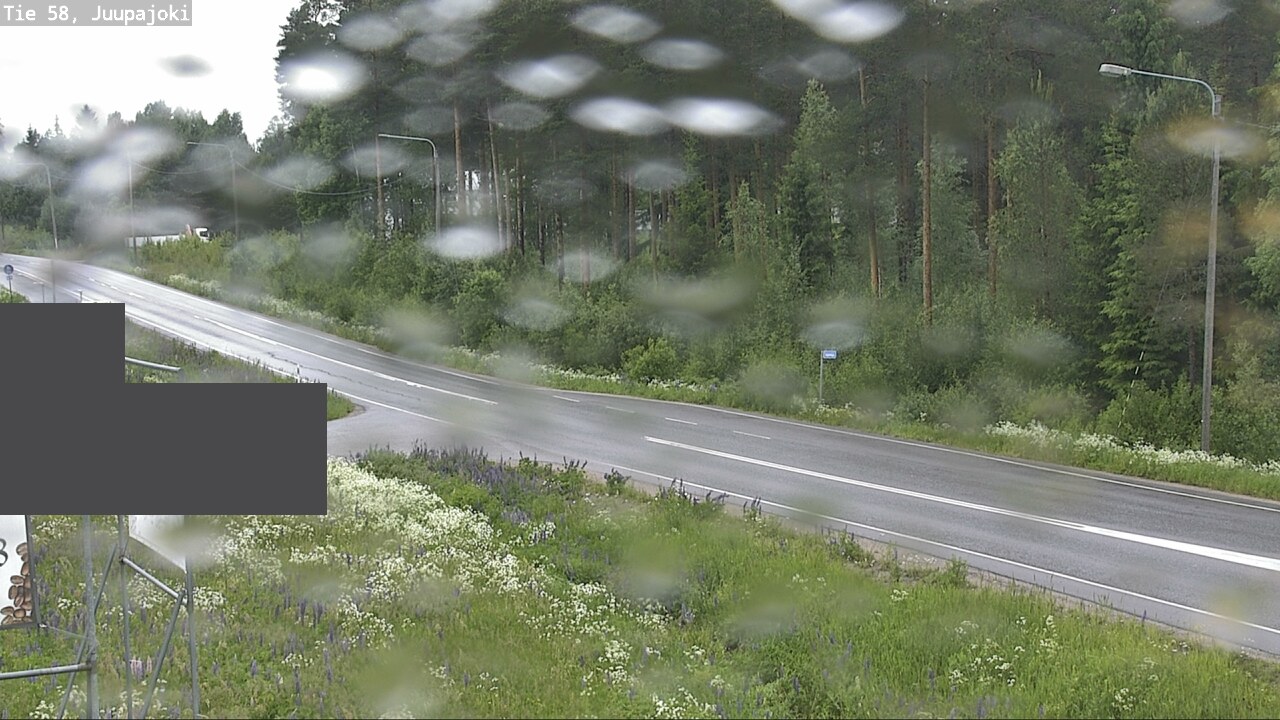 Weather Camera Image Väg 58 Juupajoki, Juupajoki, Pirkanmaa