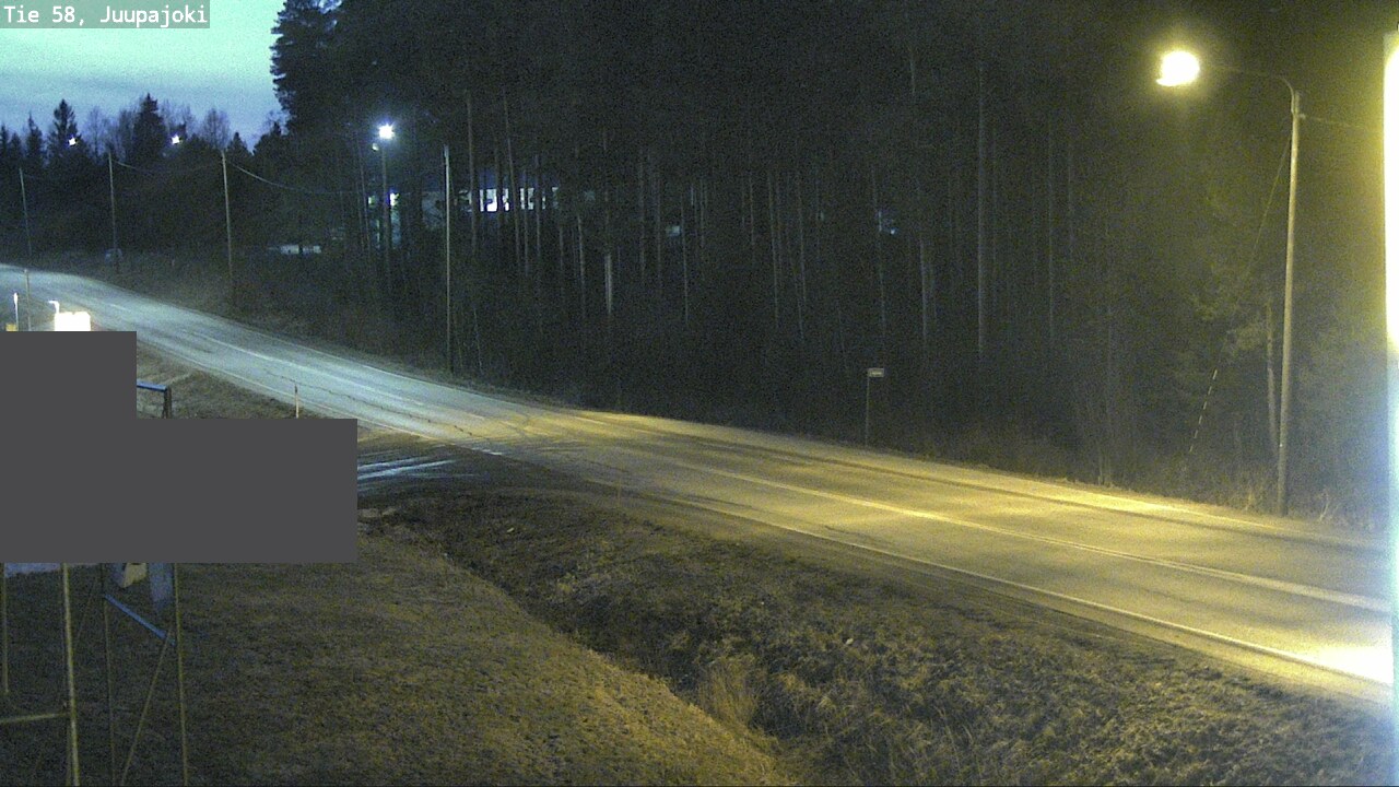 Weather Camera Image Väg 58 Juupajoki, Juupajoki, Pirkanmaa