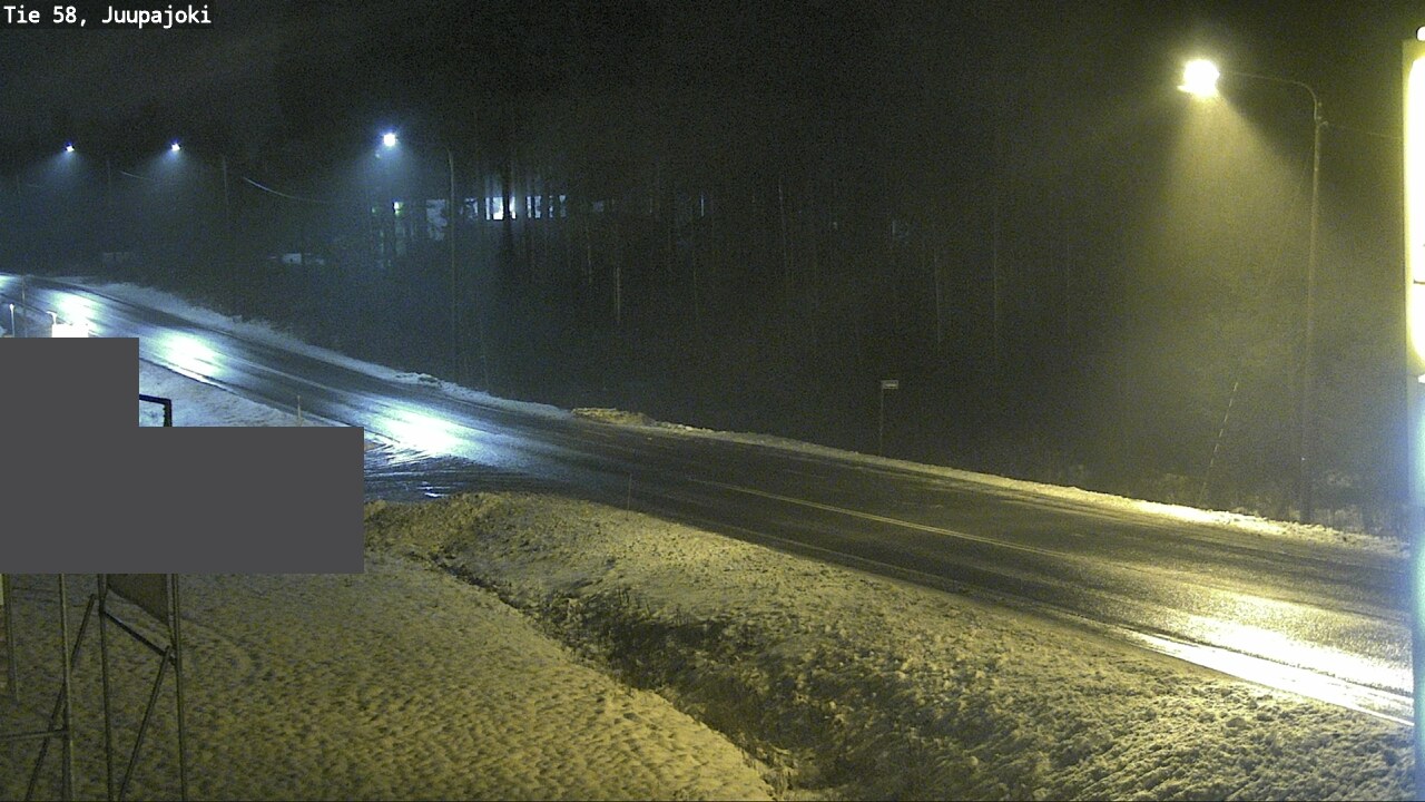 Weather Camera Image Väg 58 Juupajoki, Juupajoki, Pirkanmaa