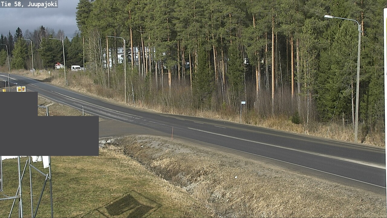 Weather Camera Image Road 58 Juupajoki, Juupajoki, Pirkanmaa