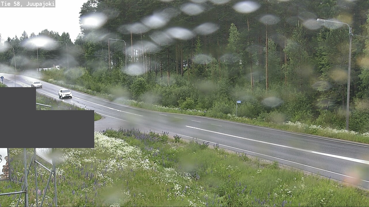 Weather Camera Image Väg 58 Juupajoki, Juupajoki, Pirkanmaa