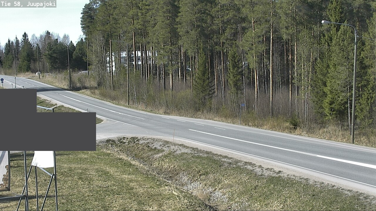 Weather Camera Image Road 58 Juupajoki, Juupajoki, Pirkanmaa