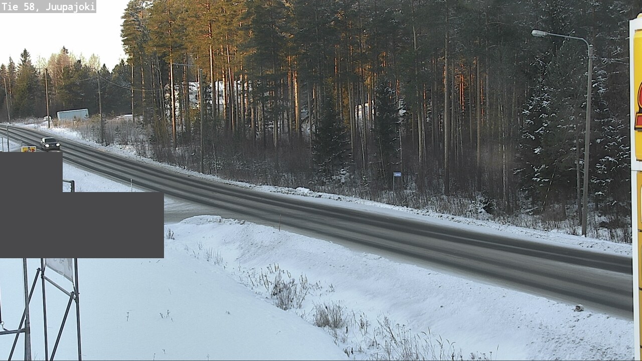 Weather Camera Image Road 58 Juupajoki, Juupajoki, Pirkanmaa