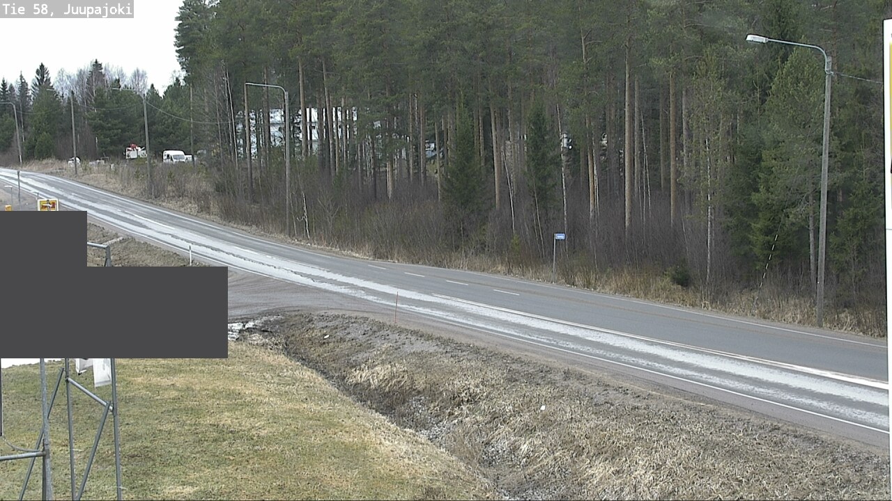 Weather Camera Image Road 58 Juupajoki, Juupajoki, Pirkanmaa