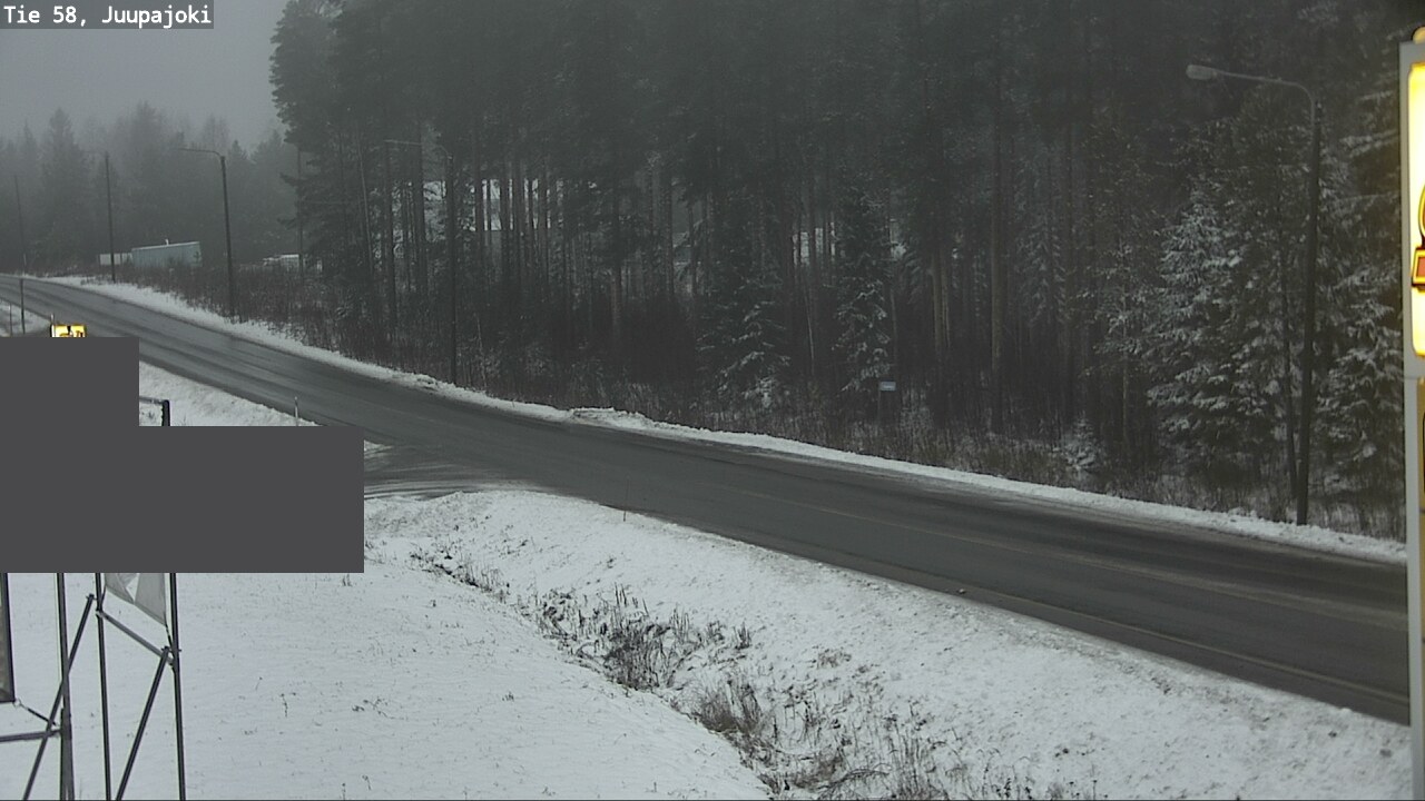 Weather Camera Image Väg 58 Juupajoki, Juupajoki, Pirkanmaa