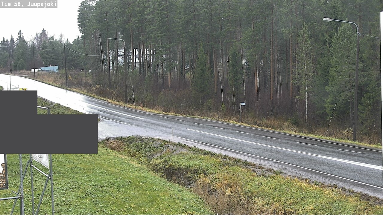 Weather Camera Image Väg 58 Juupajoki, Juupajoki, Pirkanmaa