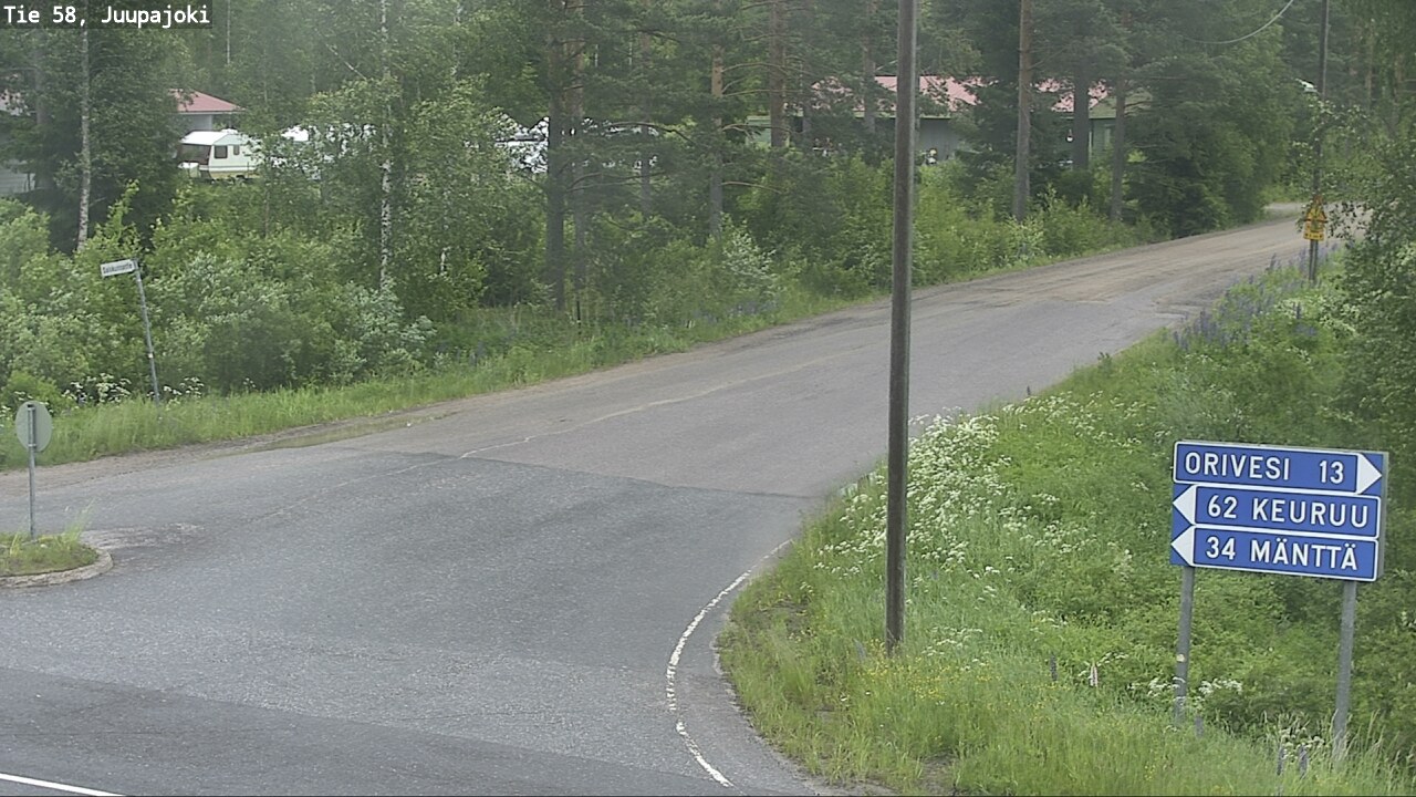 Kelikamerat Kuva Tie 58 Juupajoki, Juupajoki, Pirkanmaa