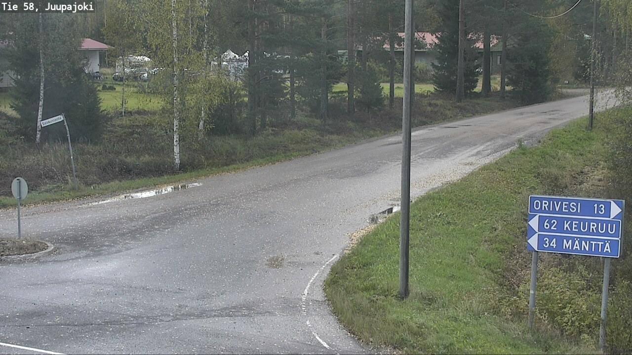 Weather Camera Image Road 58 Juupajoki, Juupajoki, Pirkanmaa