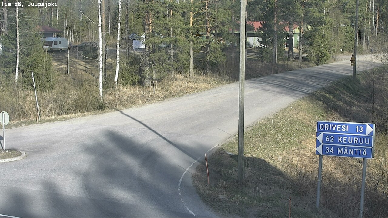 Kelikamerat Kuva Tie 58 Juupajoki, Juupajoki, Pirkanmaa