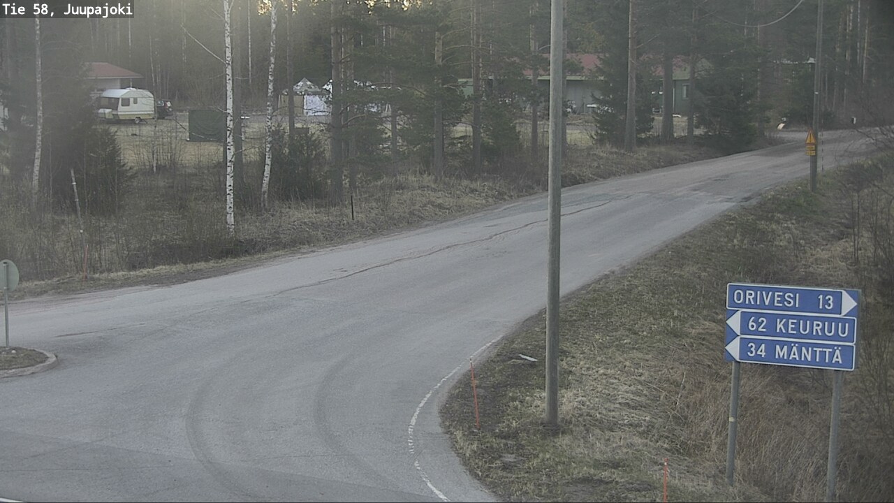 Kelikamerat Kuva Tie 58 Juupajoki, Juupajoki, Pirkanmaa